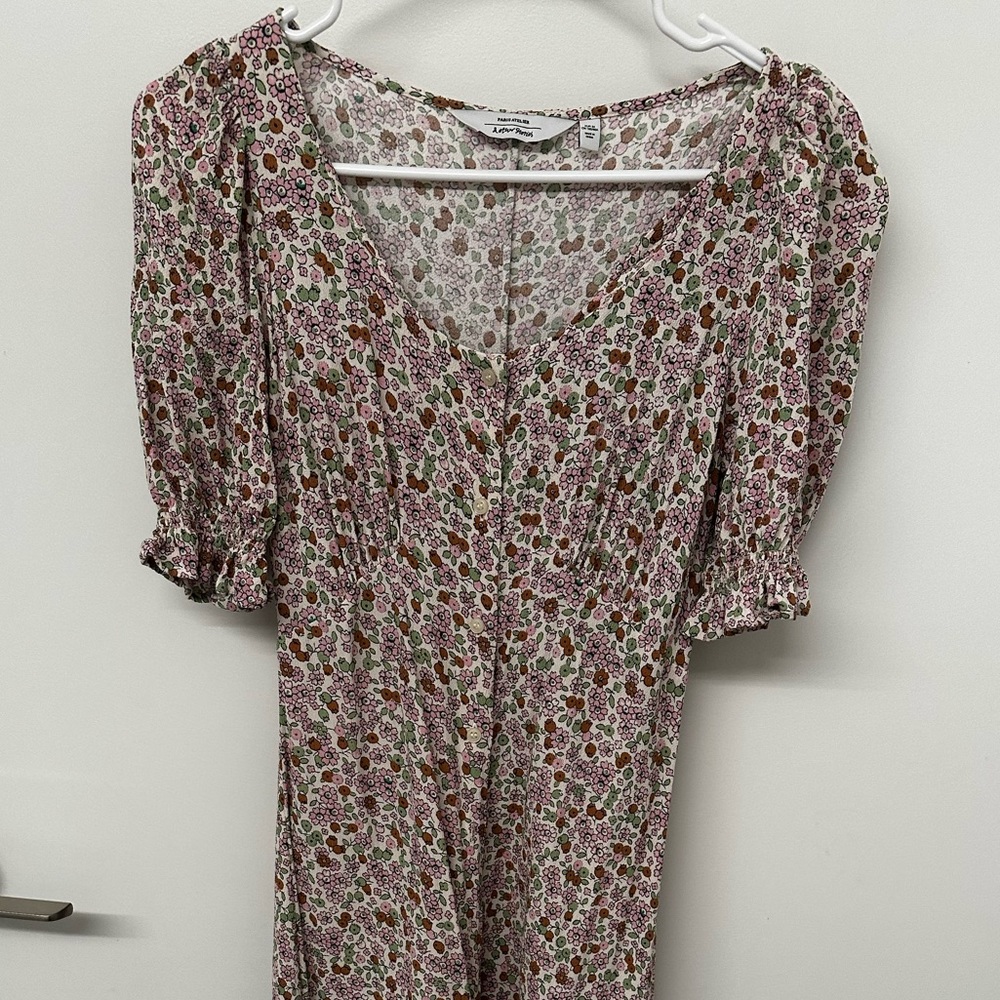 Flower dress from & other stories midi length